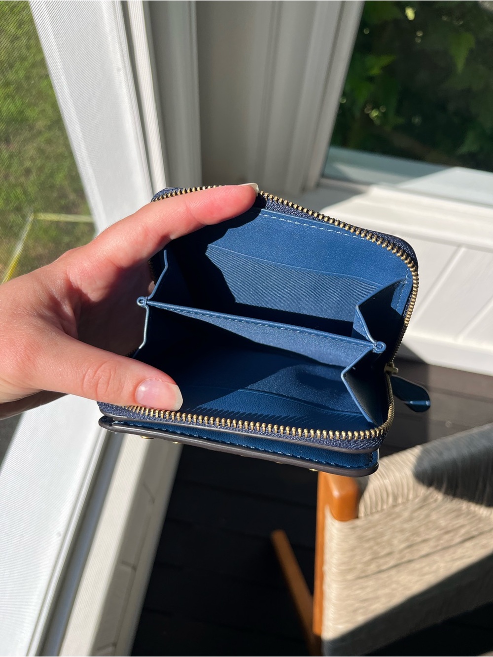 Coach Billfold Wallet With Rivets - Picture 8 of 8